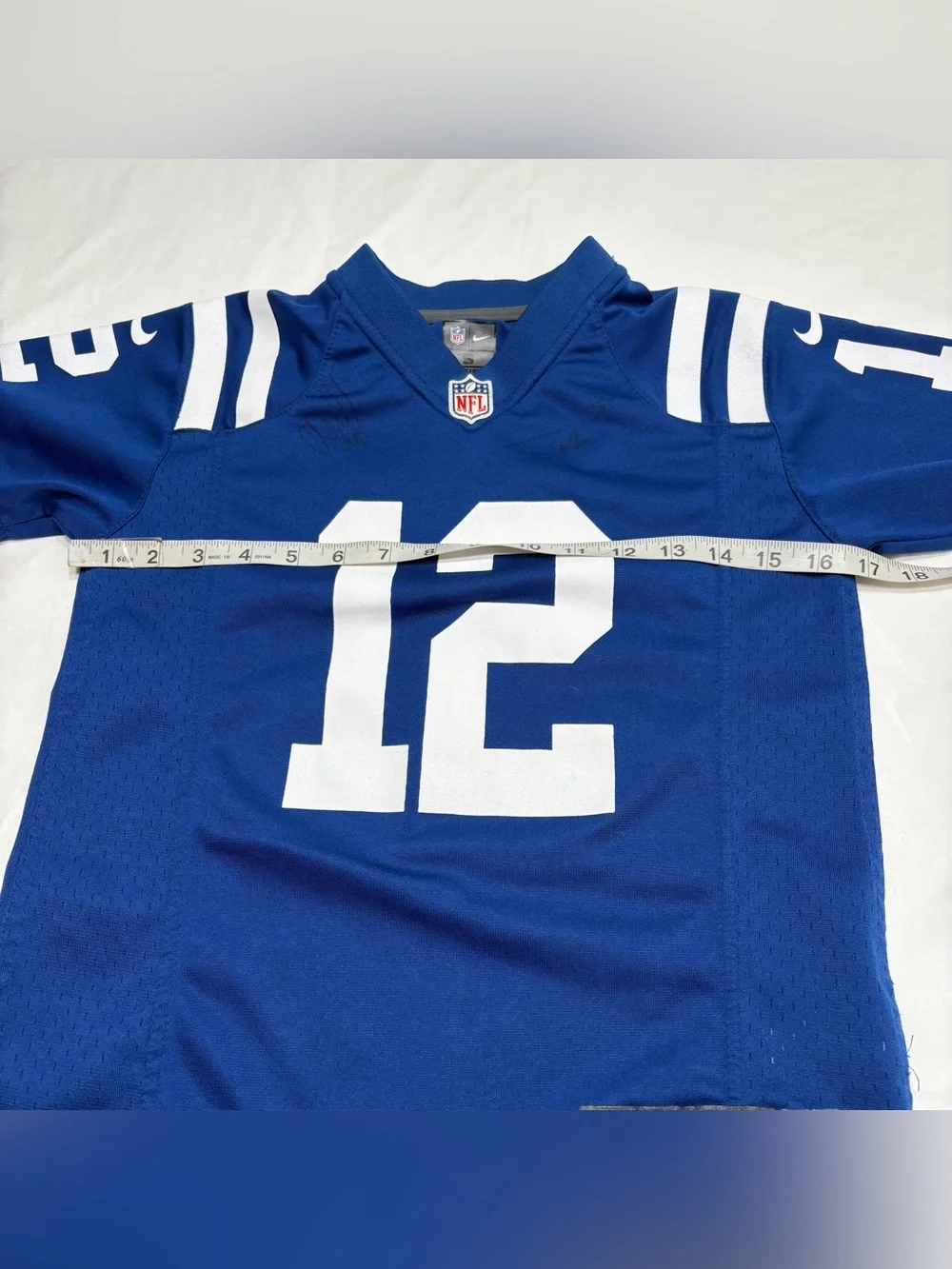 Nike Indianapolis Colts Andrew Luck #12 Jersey Youth Boys Small 8 Signed Unknown